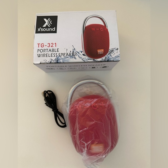 TG-321 Portable Wireless Bluetooth Mini Speaker Brand New - Picture 1 of 8